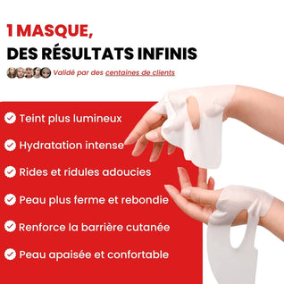 Masques au Collagène (4pcs)